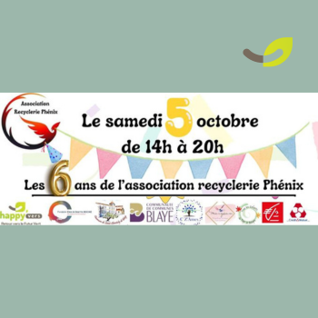 Souhaitons un joyeux anniversaire Ă la Recyclerie Phenix ! đ