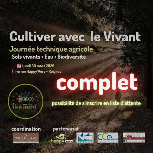 1. Cultiver avec le Vivant – Journée technique agricole (Sols, Eau, Biodiversité)