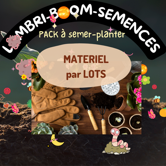 LOTS de PETITS MATERIELS pour SEMER PLANTER