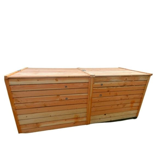 V2 - LOMBRICOMPOSTEUR BOIS GRANDE CAPACITE 3600 LITRES