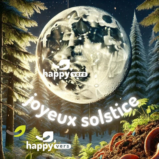 Fêter le Solstice d’Hiver ❄️ avec les Vers de Terre 🪱 et Autres Détrivores 🌿