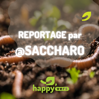 Reportage sur les vers de terre à la Ferme Happy’Vers*