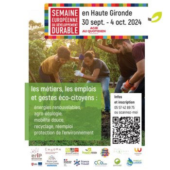 🌍 Semaine Européenne du Développement Durable - SEDD : Rejoignez-nous lundi 30 ! 🌱*