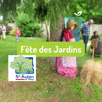 🌲à-Saint-Aubin-de-Blaye & notre stand de Vers de Terre