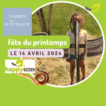 Fête du Printemps à Terres d’Oiseaux : vers de compost et semences*