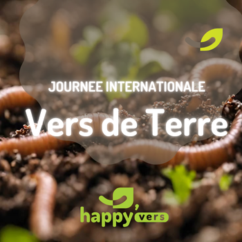 Journée internationale du vers de terre : 21 octobre 2021*