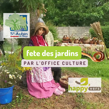 RETOUR sur La Plantation d’arbres à la Fête des jardins à St-Aubin-De-Blaye