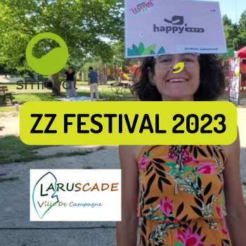 Festival Zéro Déchet Zéro Gaspi 2023 à Laruscade : notre stand*
