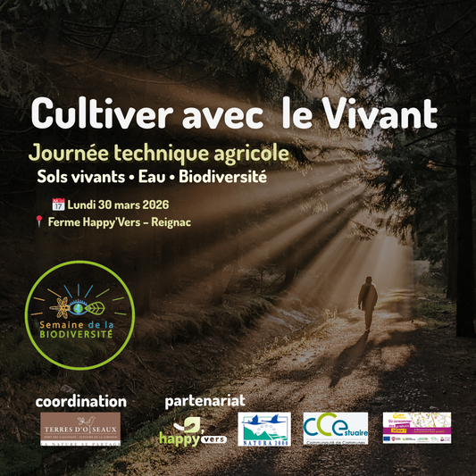 1. Cultiver avec le Vivant – Journée technique agricole (Sols, Eau, Biodiversité)